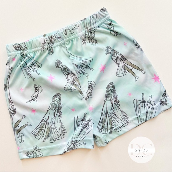 Disney Toddler Frozen Pajama Short 4T - Picture 1 of 2